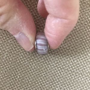 Pandora pink Murano bead